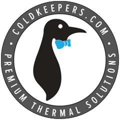 Coldkeepers Round Logo with Penguin